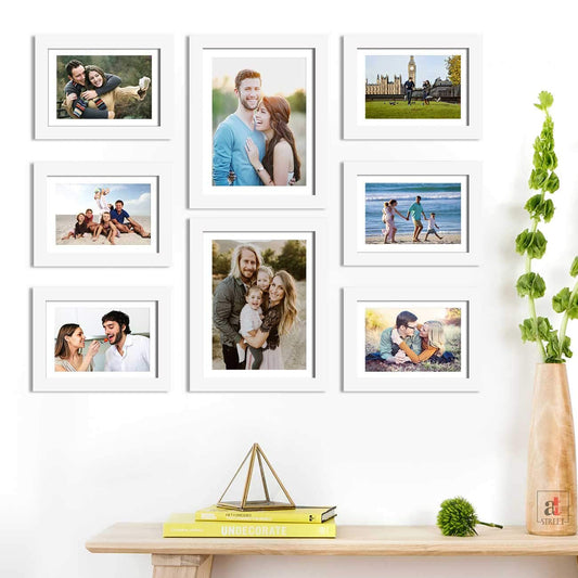 Acrylic Sqaure Photo Gallery Set Square (8 frame)