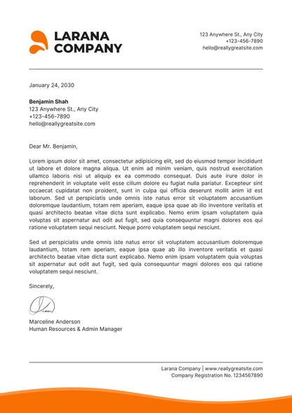 Letterhead Templates
