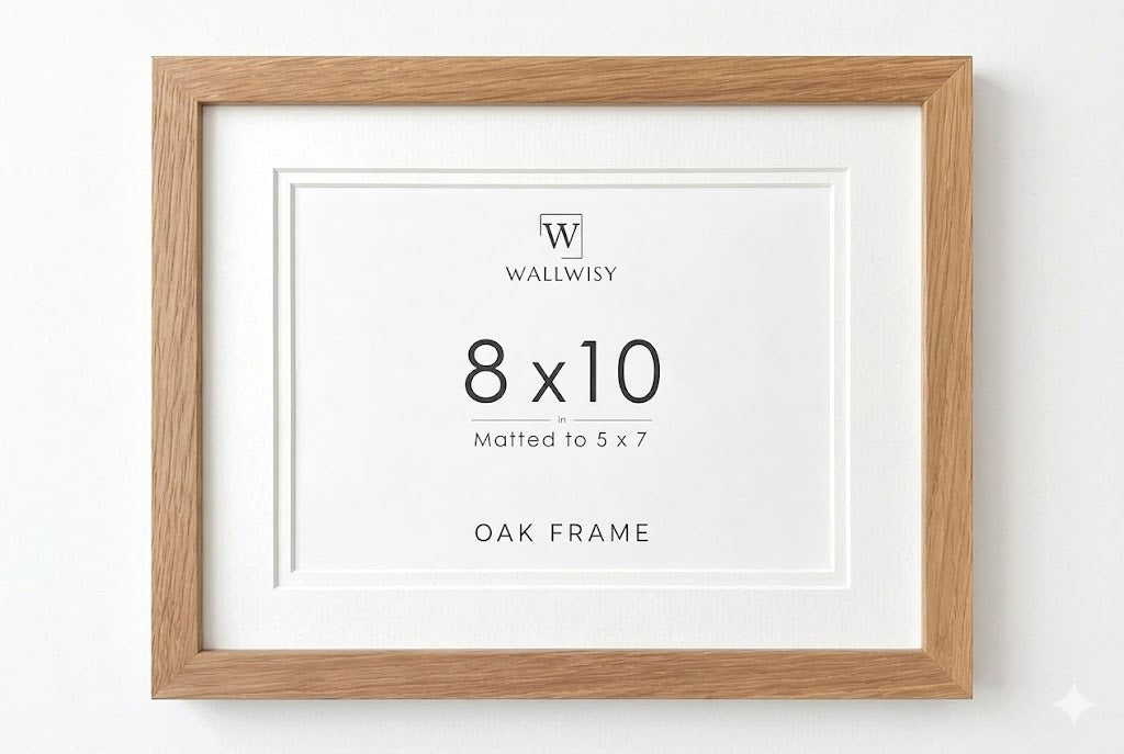 Wooden Photo Frames - Biscuit shade-brown touch Landscape