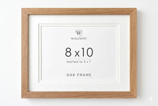 Wooden Photo Frames - Biscuit shade-brown touch Landscape