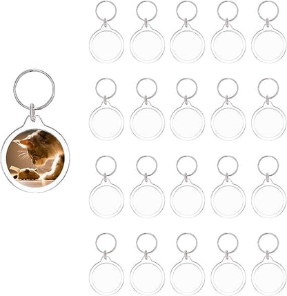 Personalised Photo Keychain Customised With Photo Key Chain (Multicolour 6.4 X 4.4 Cm) | Wood, Metal Circle