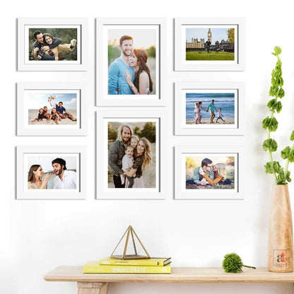 Acrylic Sqaure Photo Gallery Set Square (6 frame)