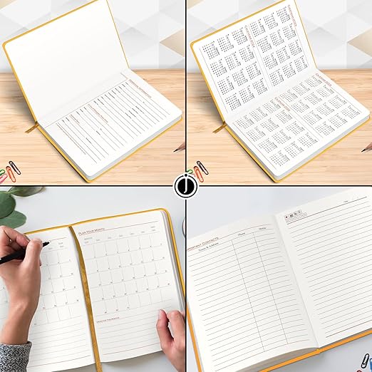 Jhingalala Diaries - Customized Diary with Name and Photo | Customized Notebooks Diary With Monthly Planner and Calendars 2026 (Size 21 x 14.5 Cm)