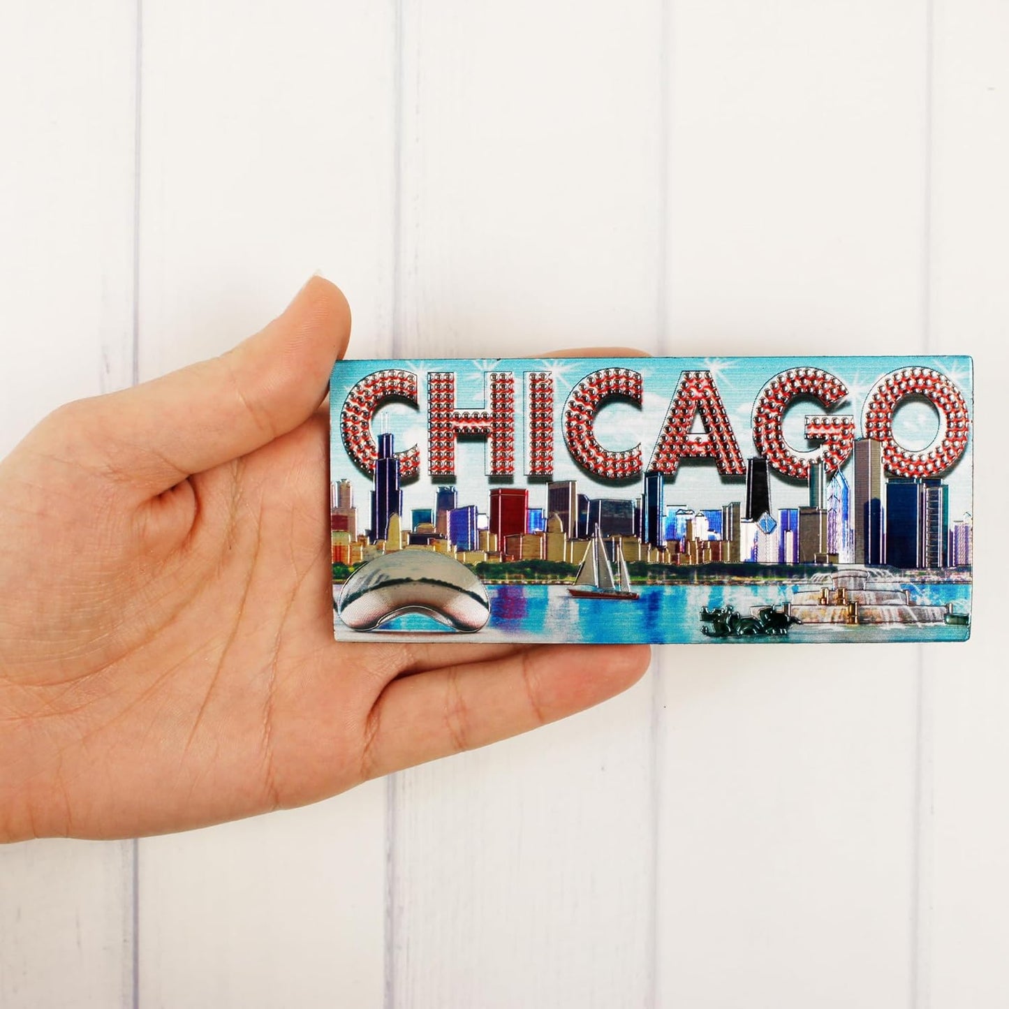 Acrylic Fridge Magnets Rectangle