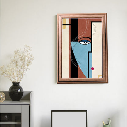 Wooden Photo Frames - Biscuit shade-brown touch Potrait