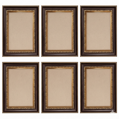Wooden Photo Gallery set (6 Frame)