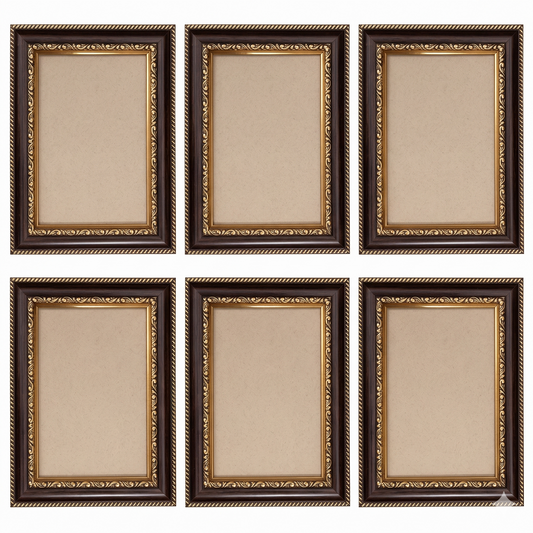 Wooden Photo Gallery set (6 Frame)